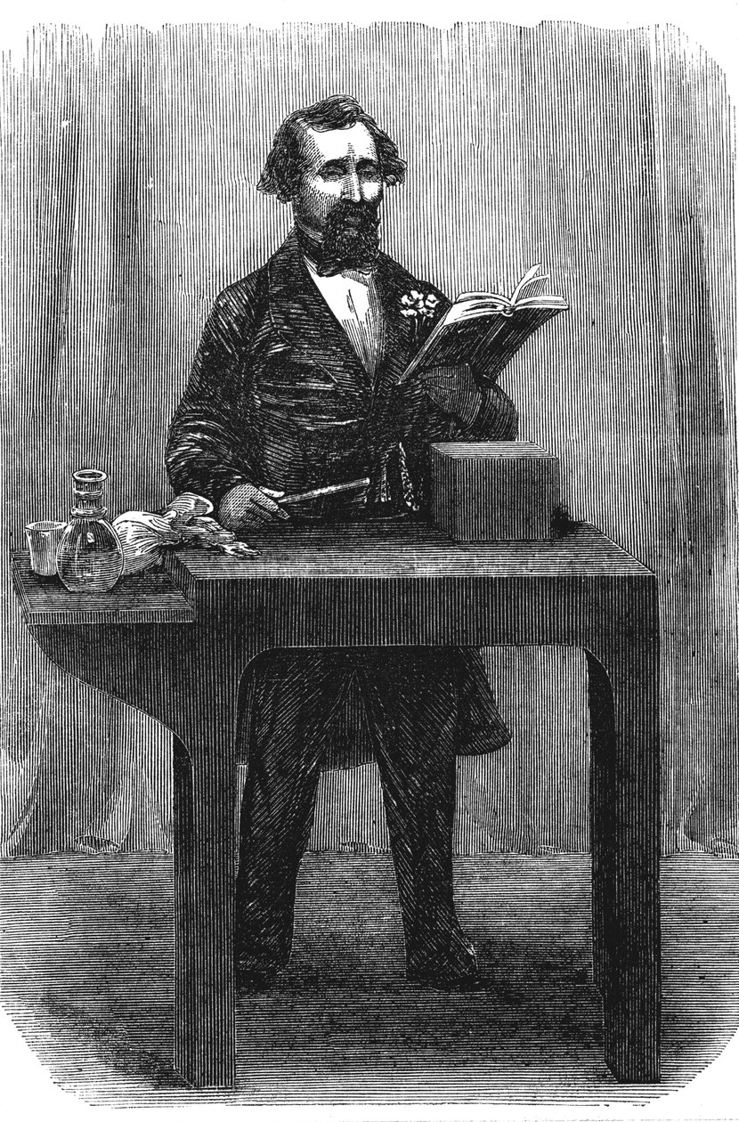 चार्ल्स डिकेंस 1812-70, अंग्रेजी उपन्यासकार और पत्रकार, जुलाई 1858 द्वारा अज्ञात