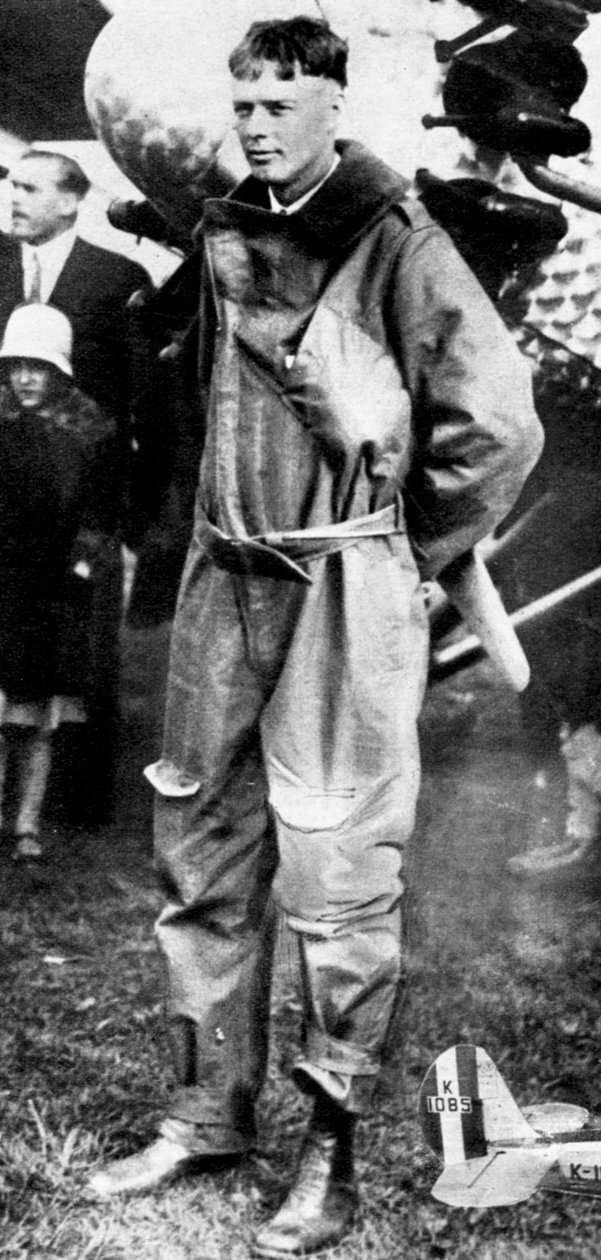 चार्ल्स लिंडबर्ग, रिकॉर्ड ब्रेकिंग एविएटर, 1927 द्वारा अज्ञात