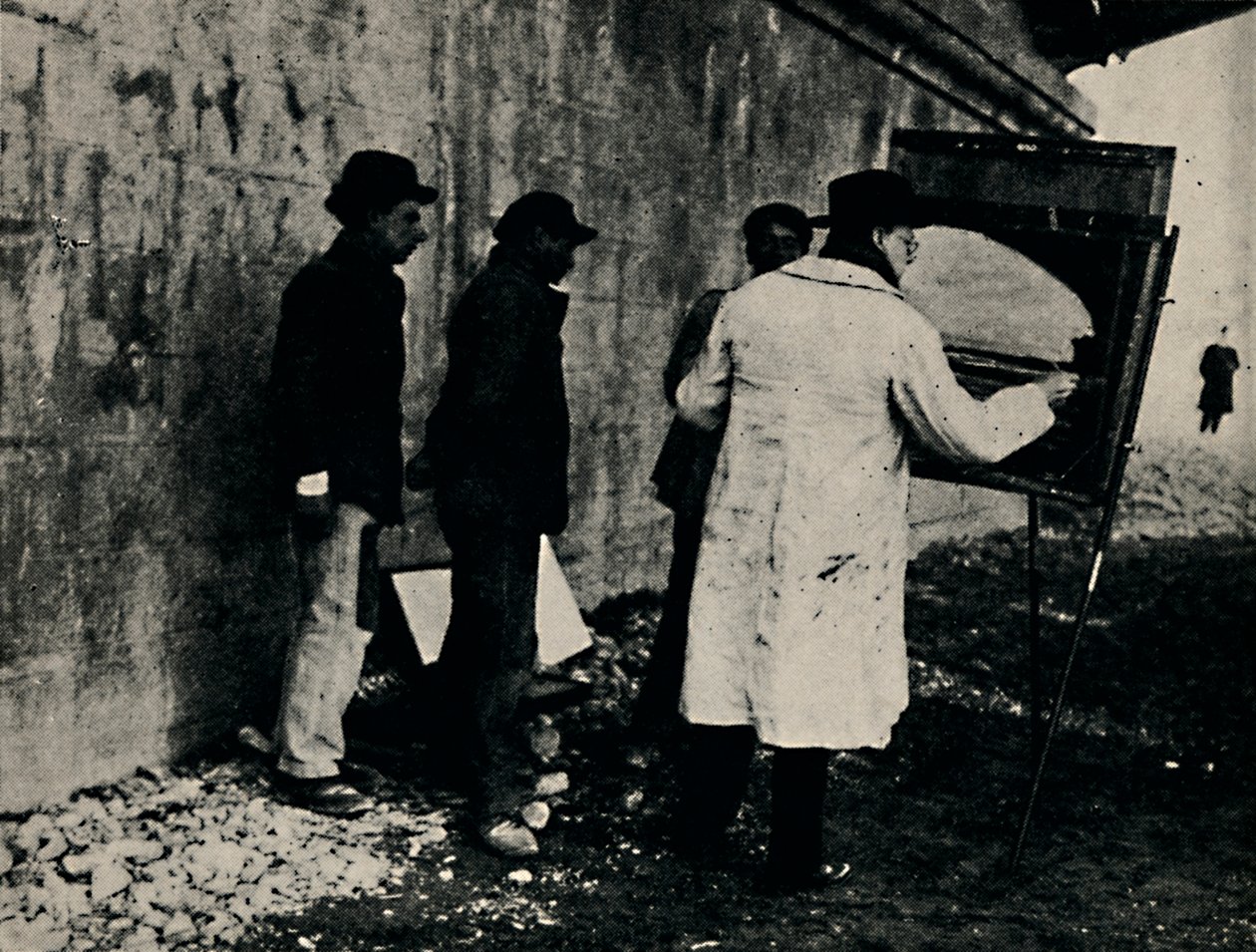 चार्ल्स मोरिन, लैंडस्केप पेंटर, c1945। द्वारा अज्ञात