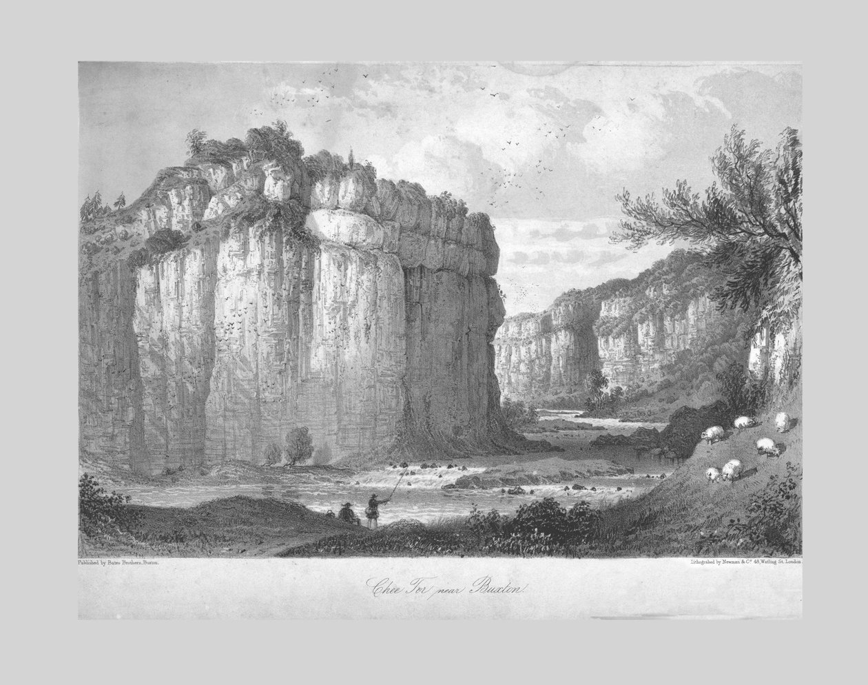 बुक्सटन के पास ची टोर, सी 1840। द्वारा अज्ञात