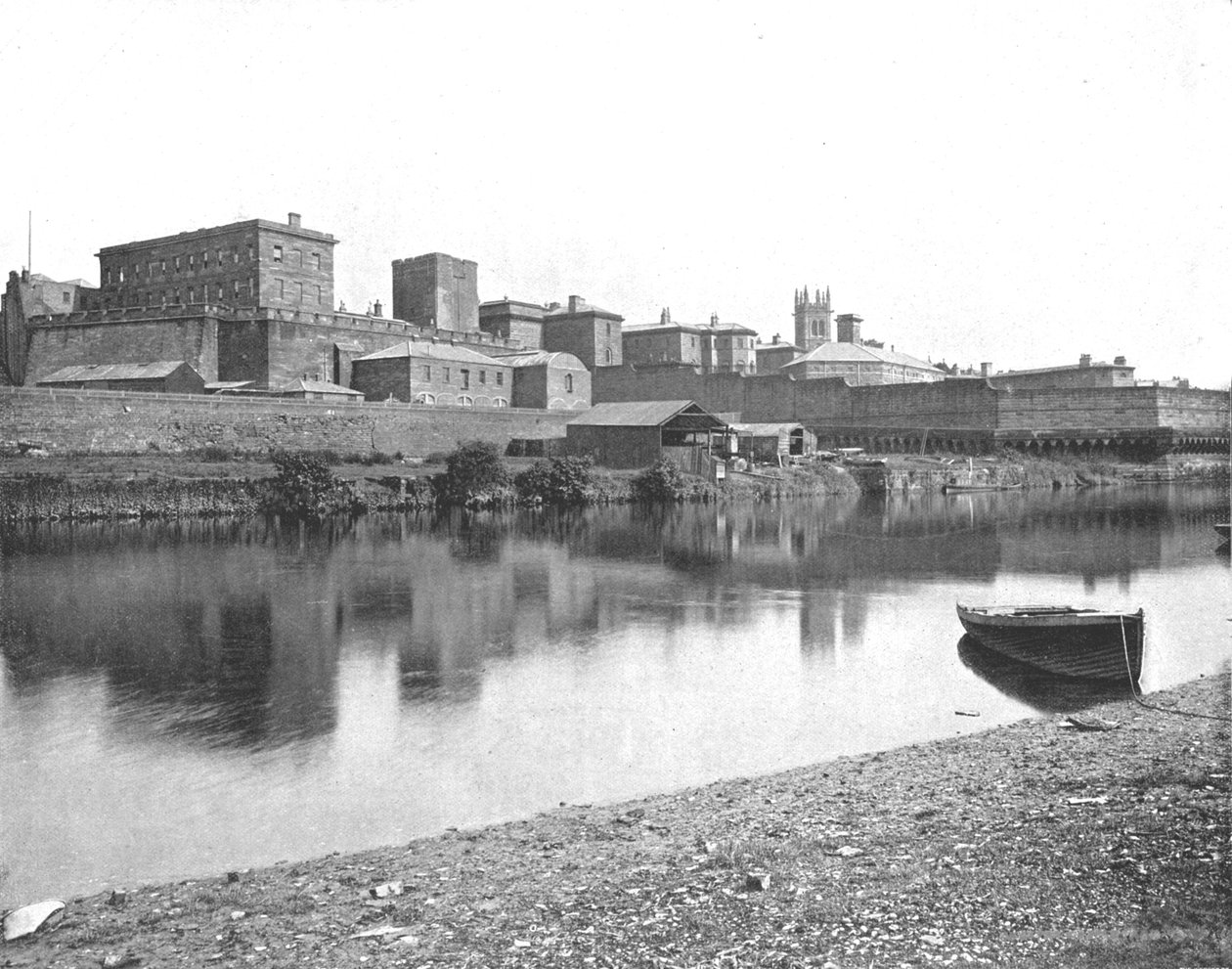 चेस्टर कैसल, चेशायर, 1894। द्वारा अज्ञात