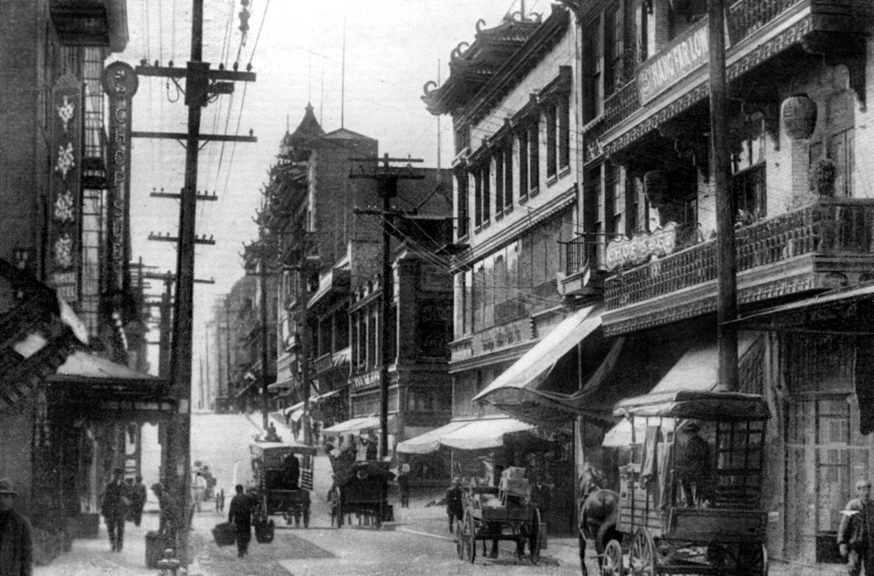 चाइनाटाउन, सैन फ्रांसिस्को, यूएसए, 1926 द्वारा अज्ञात
