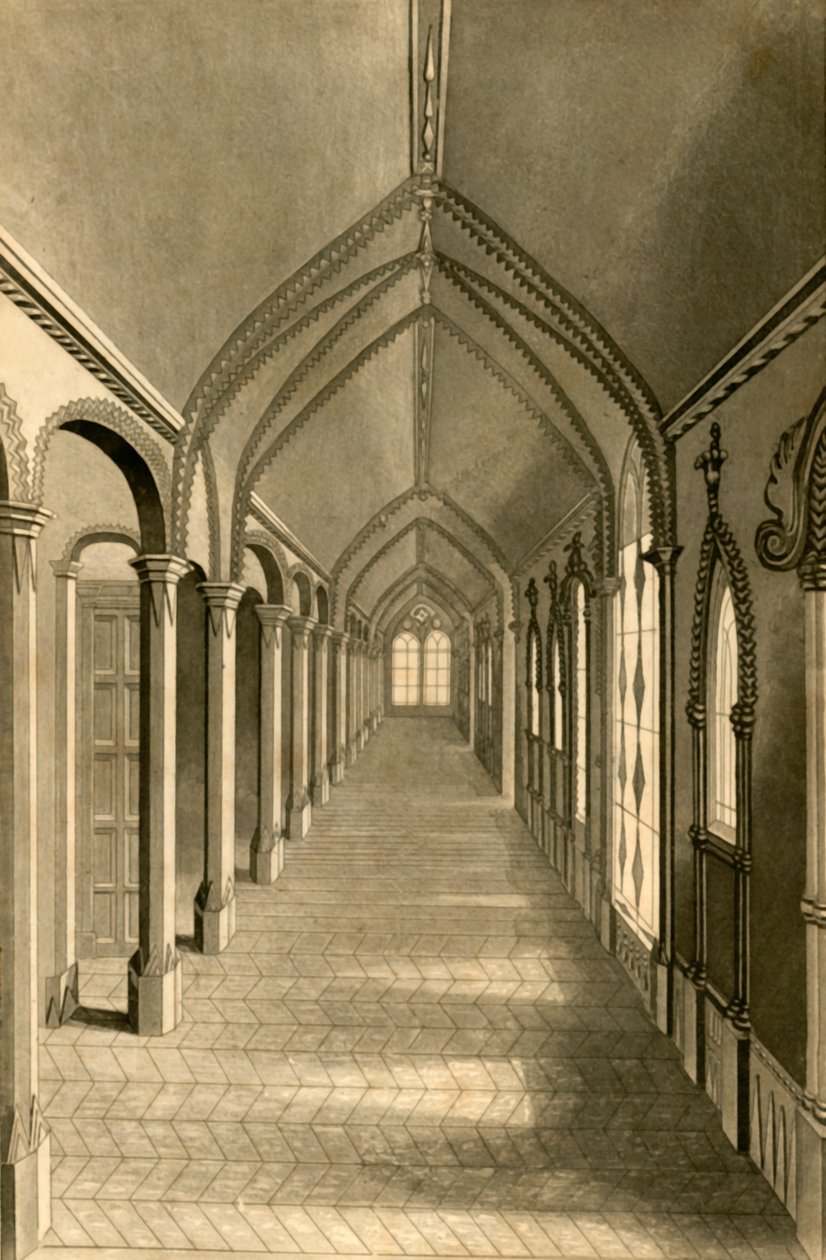 चीनी गैलरी, 1835। द्वारा अज्ञात