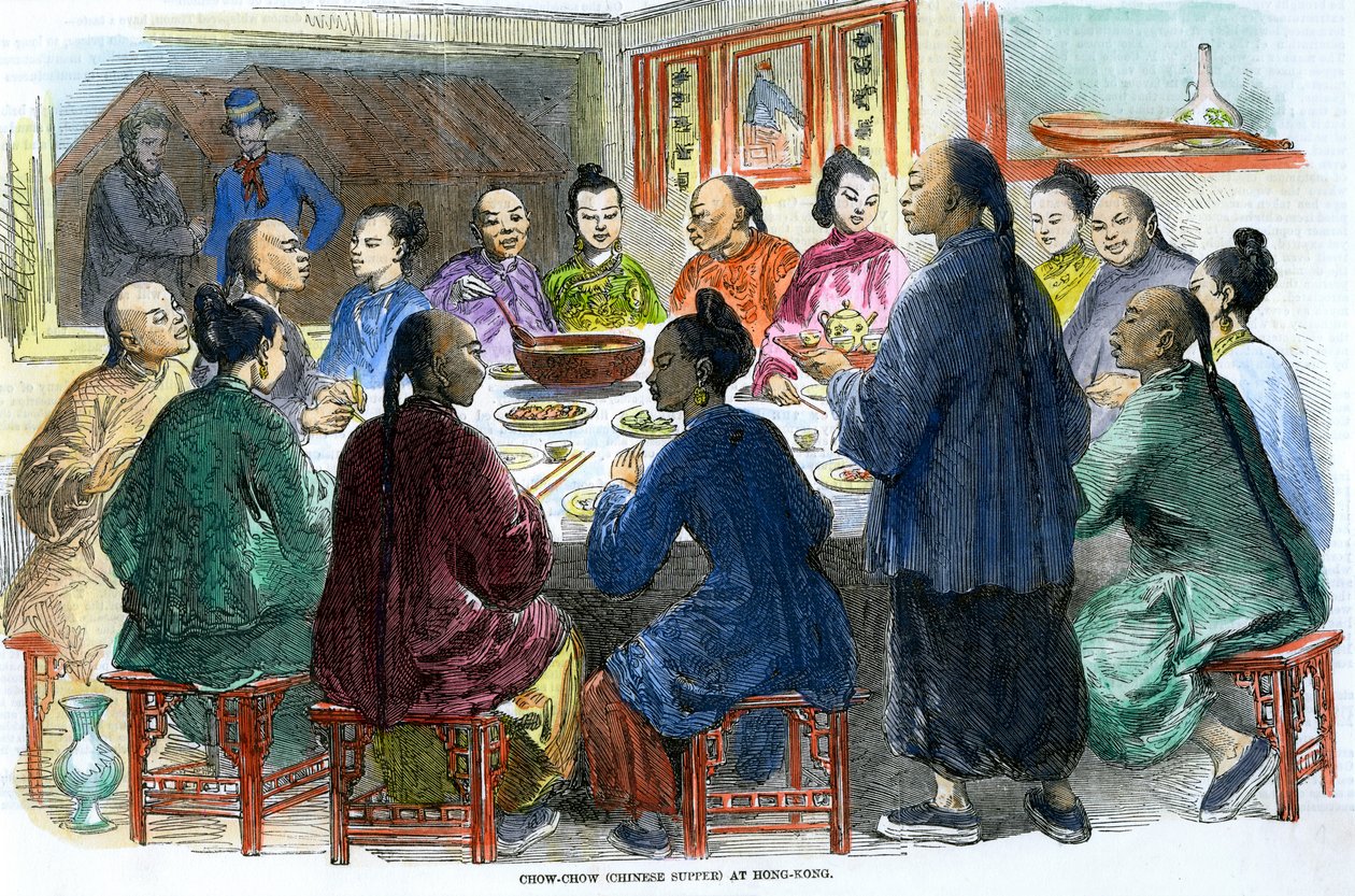 चोंग-चाउ चीनी हॉन्ग कॉन्ग, सी 1875 में द्वारा अज्ञात