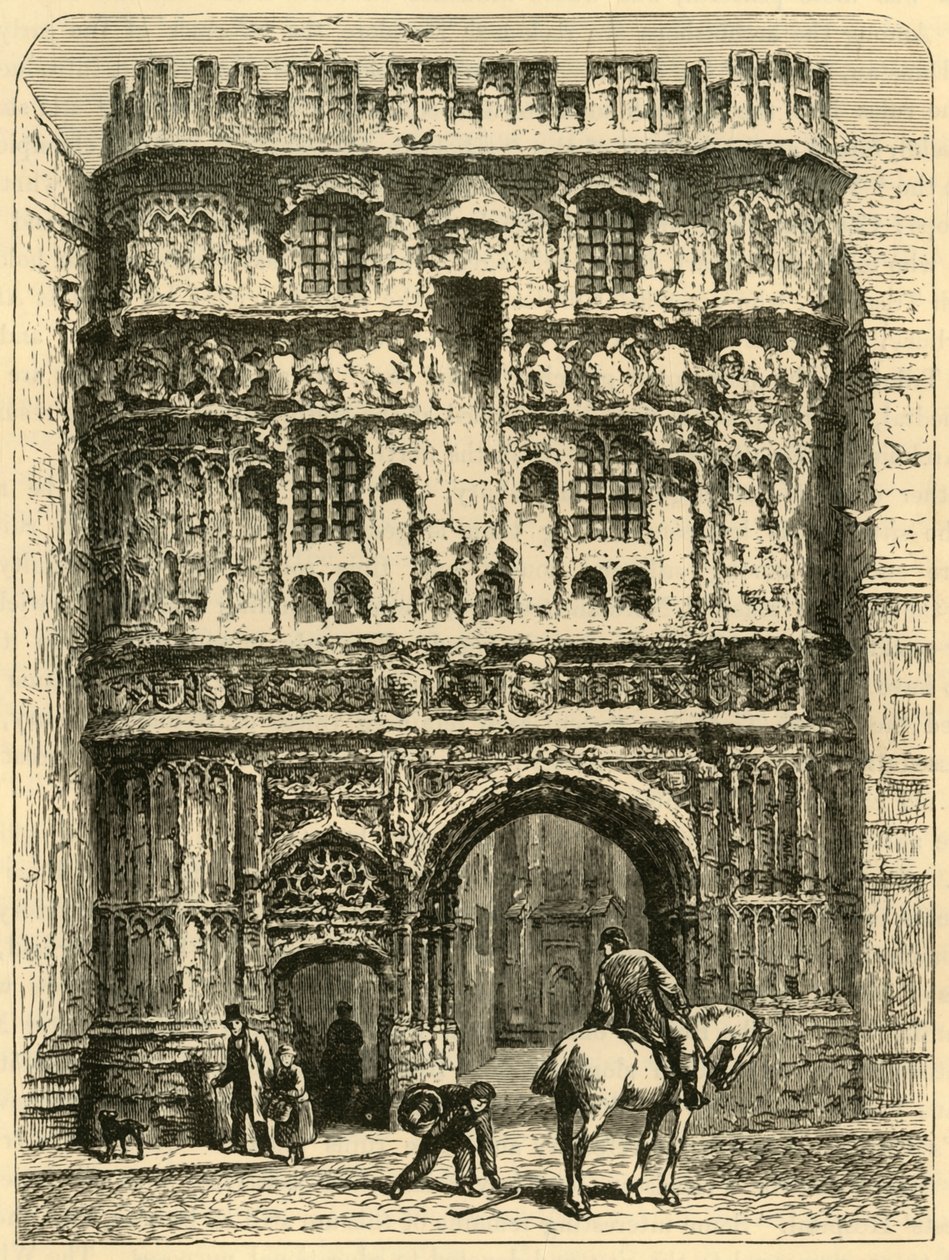 क्राइस्ट चर्च गेटवे, 1898। द्वारा अज्ञात