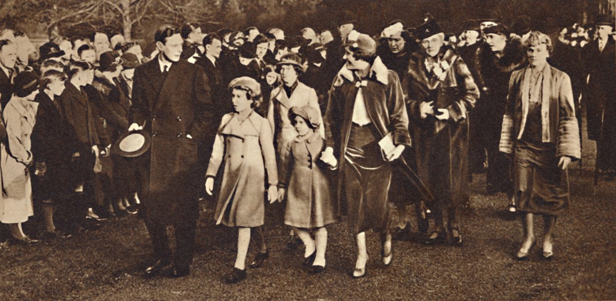 क्रिसमस मॉर्निंग, सैंड्रिंघम, 1936, 1937 द्वारा अज्ञात