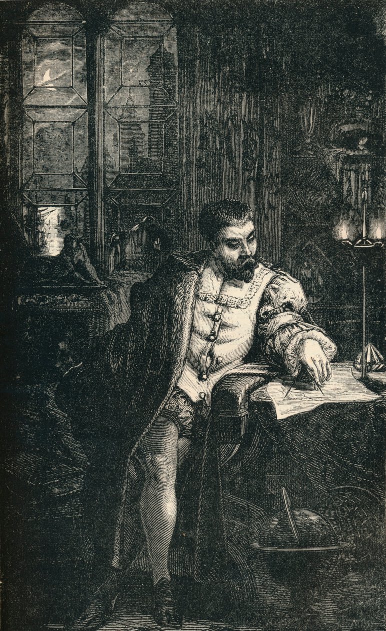 क्रिस्टोफर कोलंबस, 1451-1506, c1910 द्वारा अज्ञात