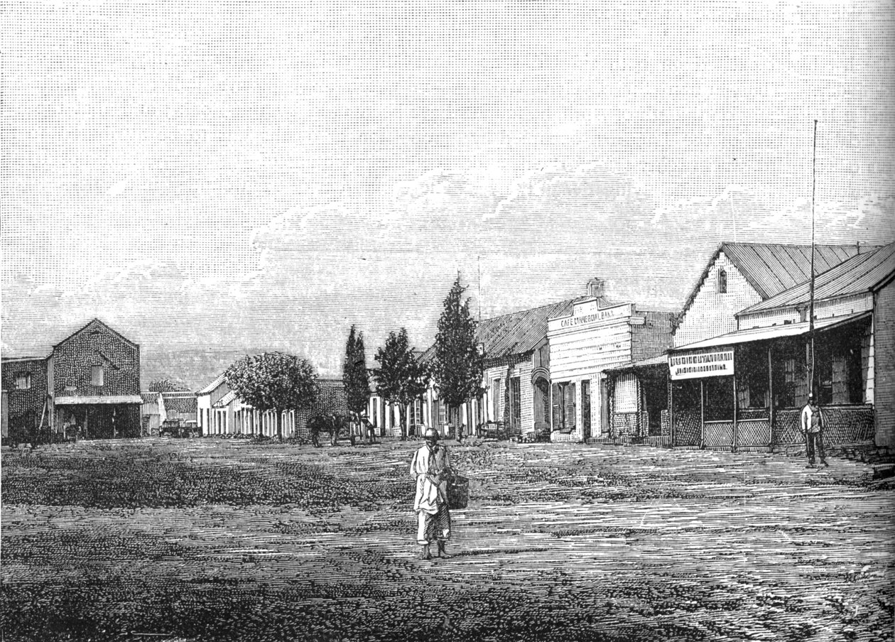 चर्च स्क्वायर, प्रिटोरिया, c1880s द्वारा अज्ञात