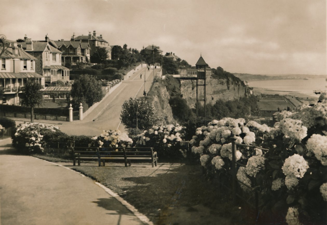 क्लिफ रोड, शंकलिन, IW, c1920। द्वारा अज्ञात