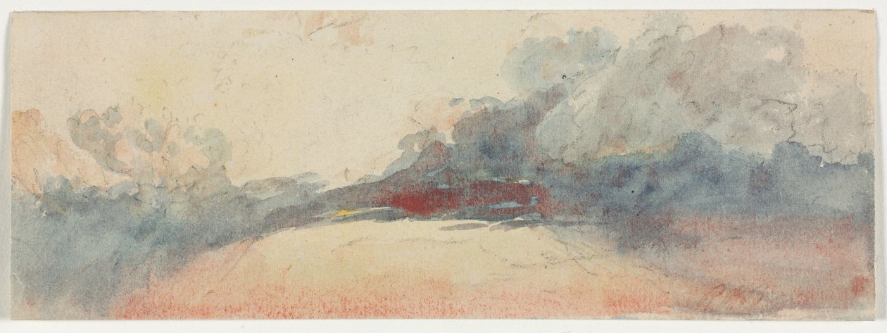 क्लाउड स्टडी, 1800s। द्वारा अज्ञात