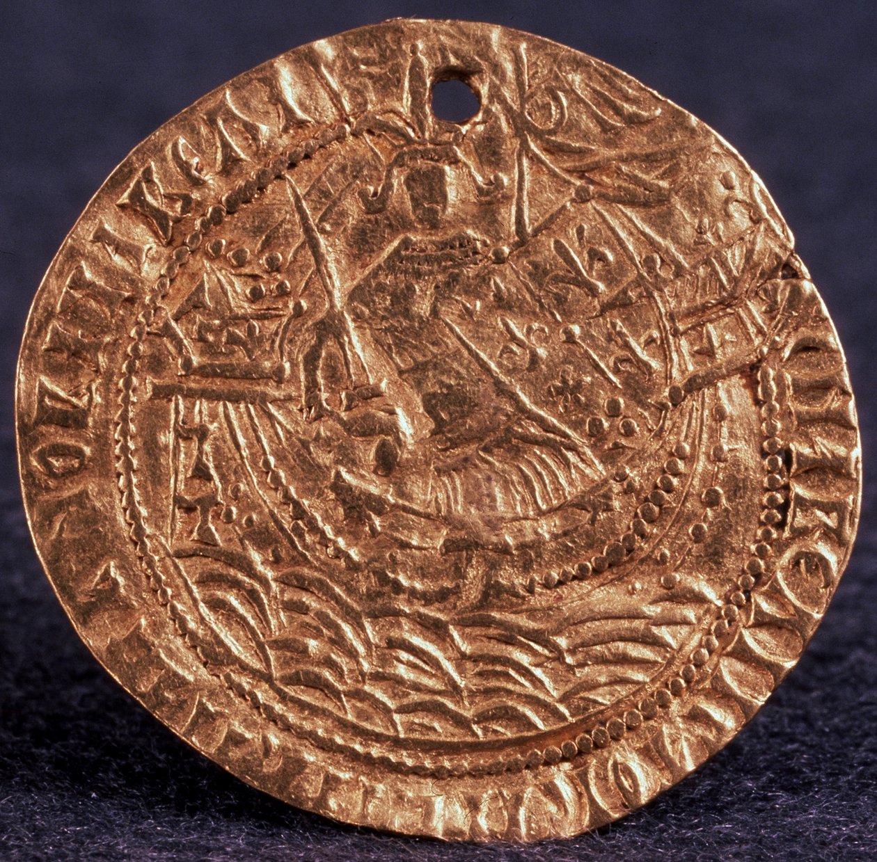 ज़ार इवान III रिवर्स का सिक्का कोरबेलनिक: अपने जहाज पर शासक, 1471-1490 द्वारा अज्ञात