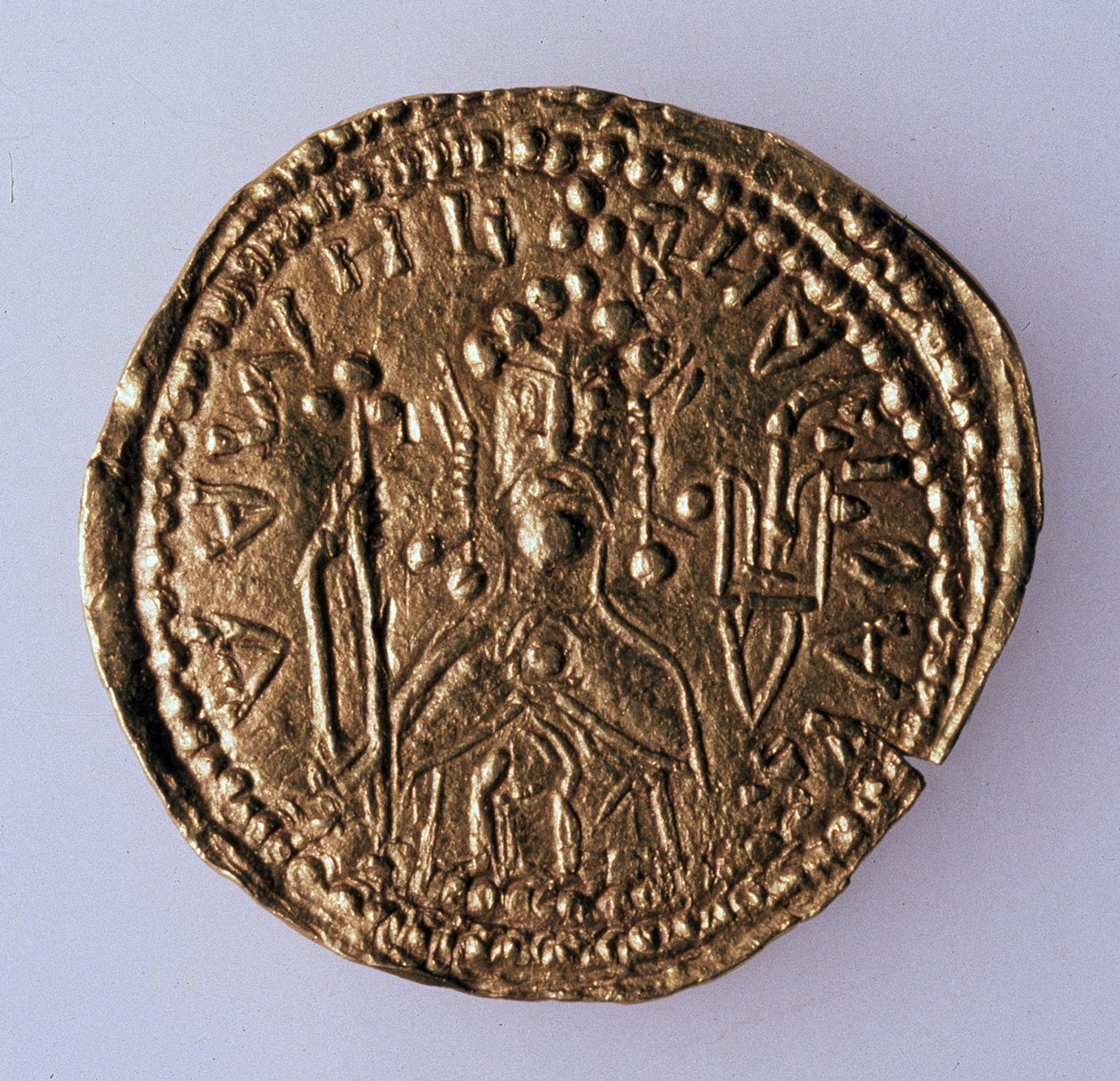 सिक्का ड्यूक व्लादिमीर व्लादिमीर Svyatoslavich के Zlatnik अवतार: शासक का चित्रण, 980-1015 द्वारा अज्ञात