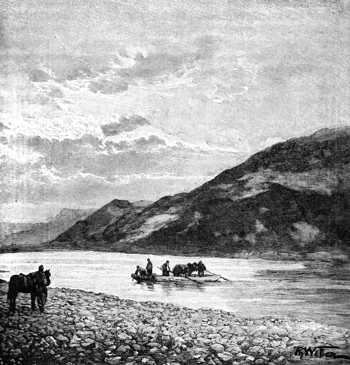 कोलोन-कुरा, अर्जेंटीना, 1895 द्वारा अज्ञात