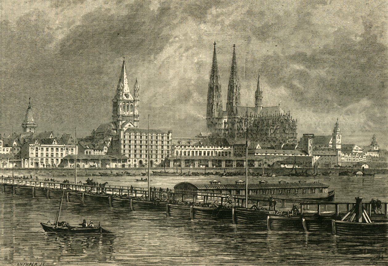 कोलोन, 1881। द्वारा अज्ञात