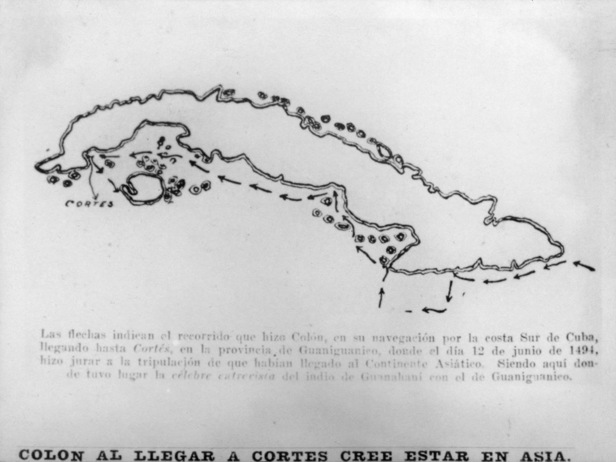 15 वीं शताब्दी, 1920 के दशक में जब कोरस क्यूबा में पहुंचा था द्वारा अज्ञात