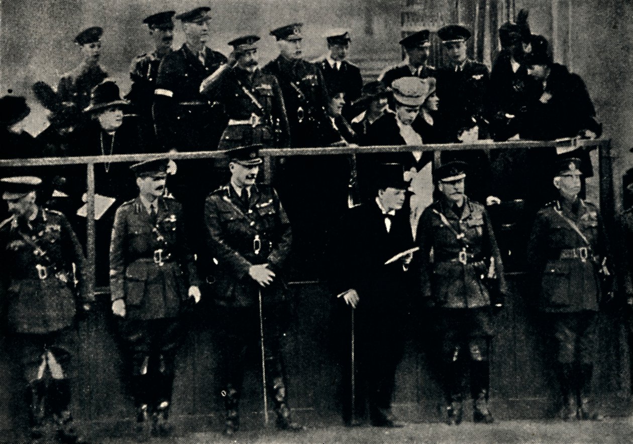 लंदन, 1919, 1945 के माध्यम से औपनिवेशिक सेना मार्च। द्वारा अज्ञात
