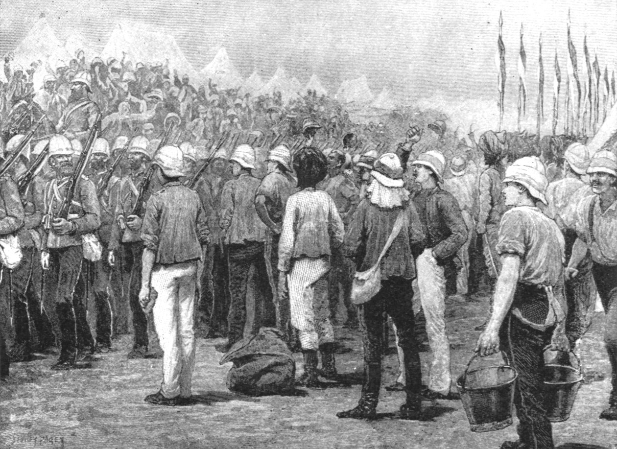 सौदान युद्ध में कोलोनियल ट्रूप्स, 1883-85: न्यू साउथ वेल्स इन्फैंट्री ... सुकीम में, 1885, 1901। द्वारा अज्ञात