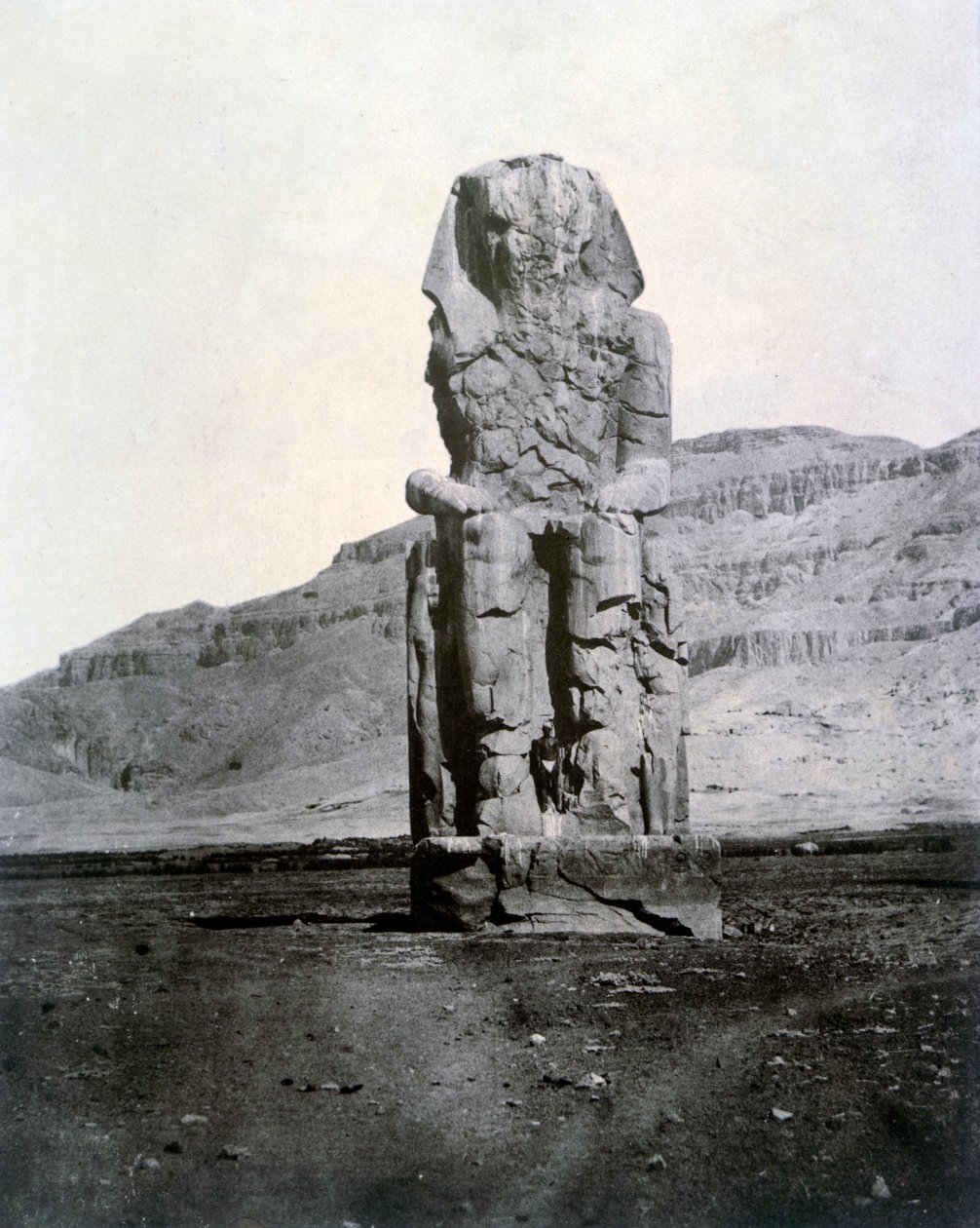कोलोनी ऑफ मेमन, थेब्स, मिस्र, 1852 द्वारा अज्ञात