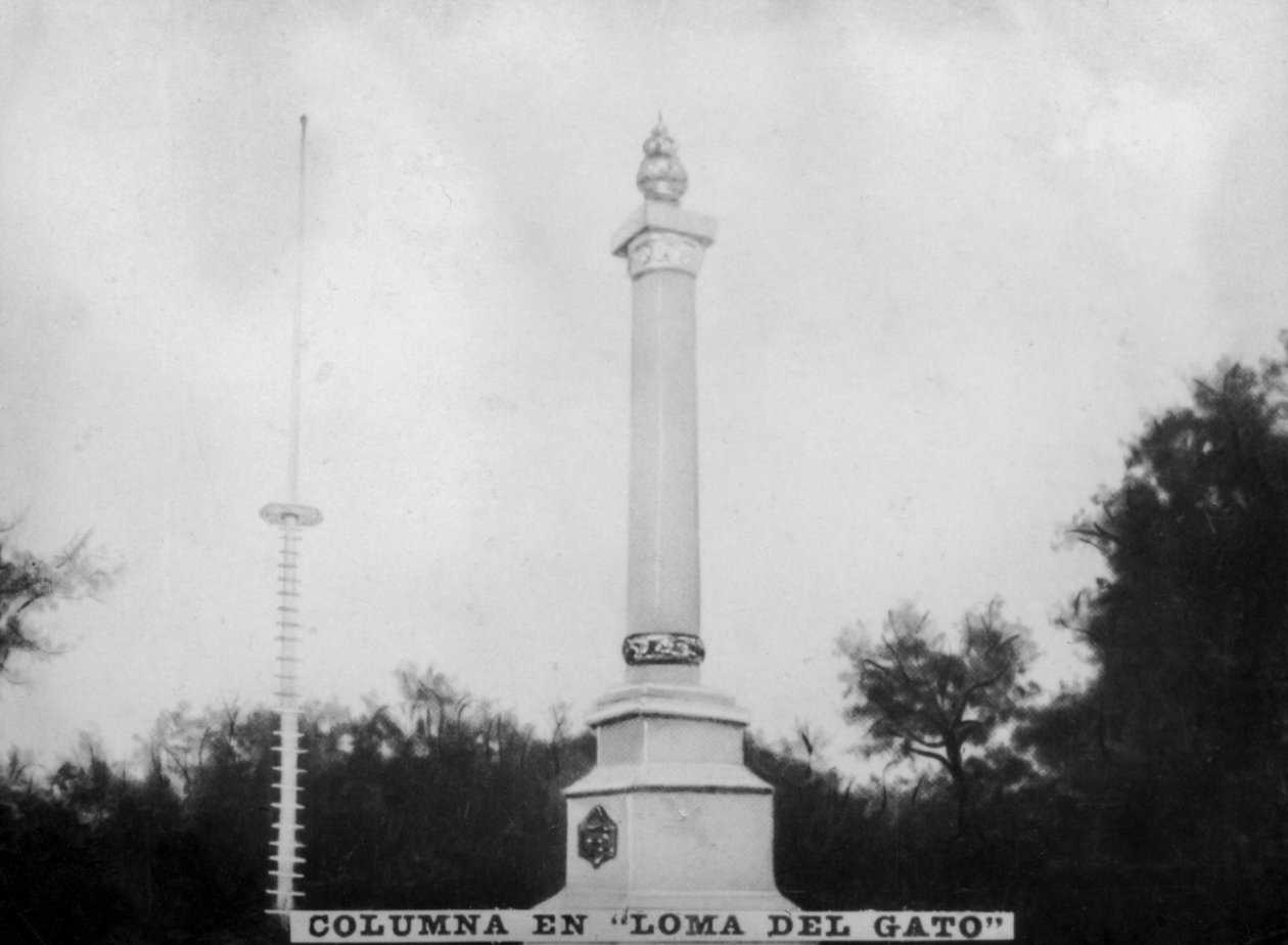 लोमा डेल गाटो, 1896, 1920 के दशक में स्तंभ द्वारा अज्ञात