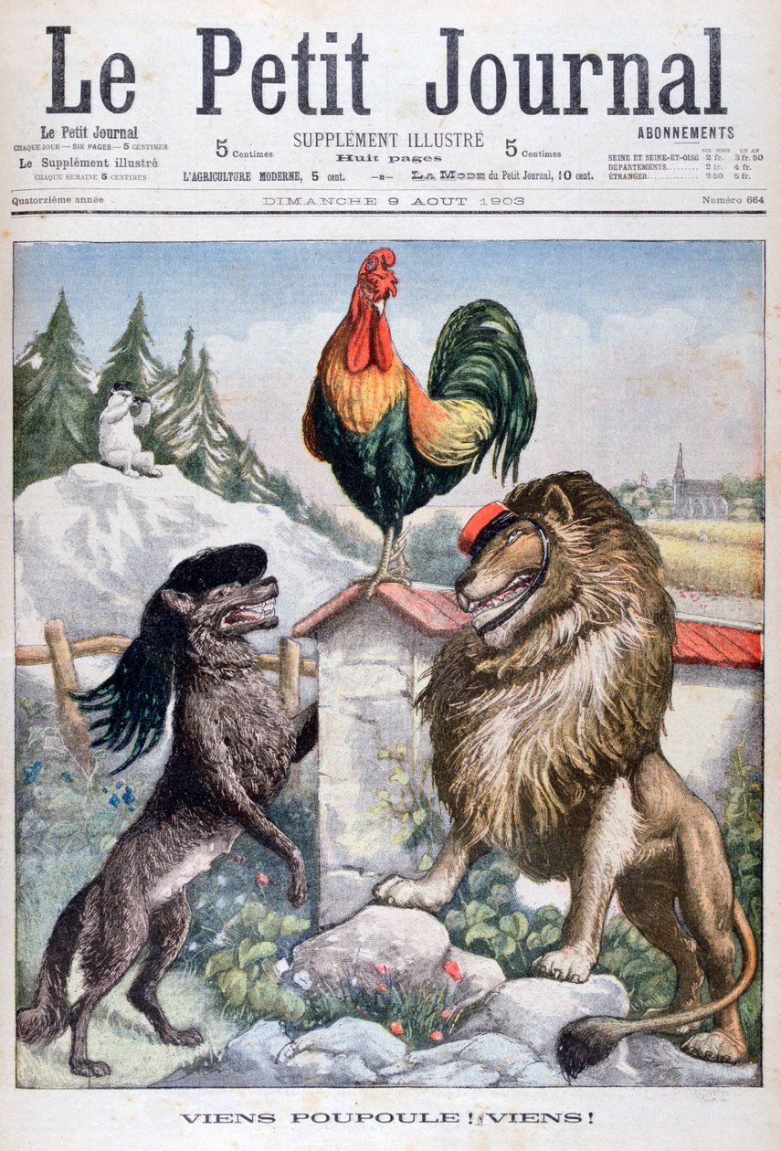 कॉकरेल, आओ !, 1903 द्वारा अज्ञात