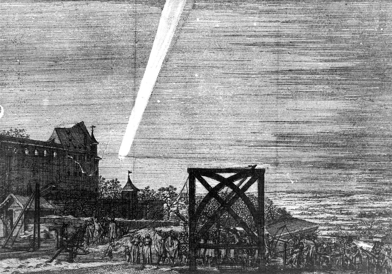 1680 दिसंबर, 1681 की धूमकेतु द्वारा अज्ञात