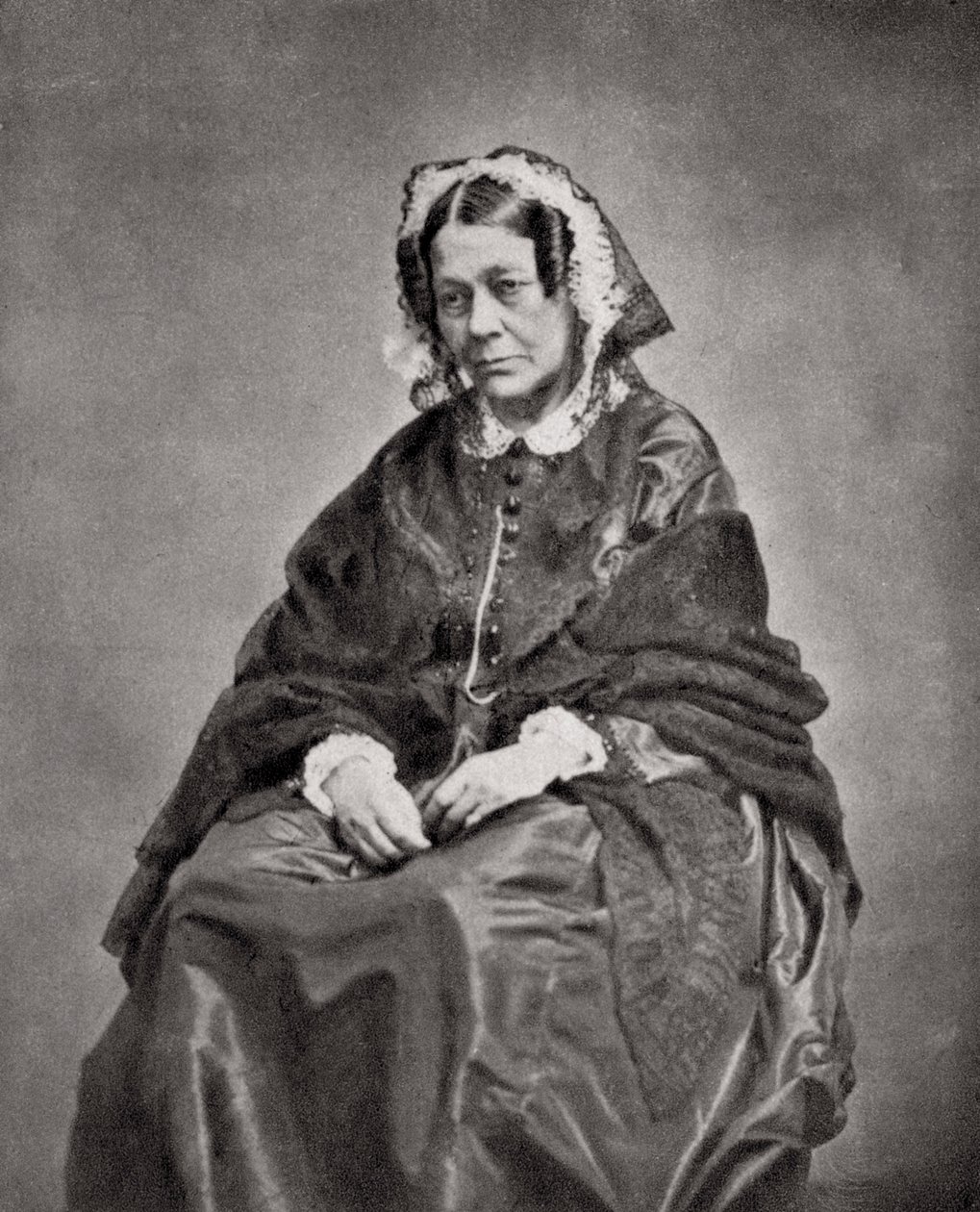 Comtesse de Segur, रूसी में जन्मे फ्रांसीसी लेखक, 1860 द्वारा अज्ञात