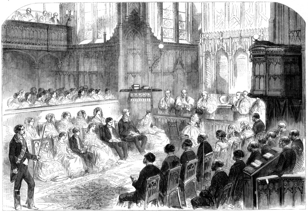 राजकुमारी शाही की पुष्टि, विंडसर कैसल, 1856 द्वारा अज्ञात