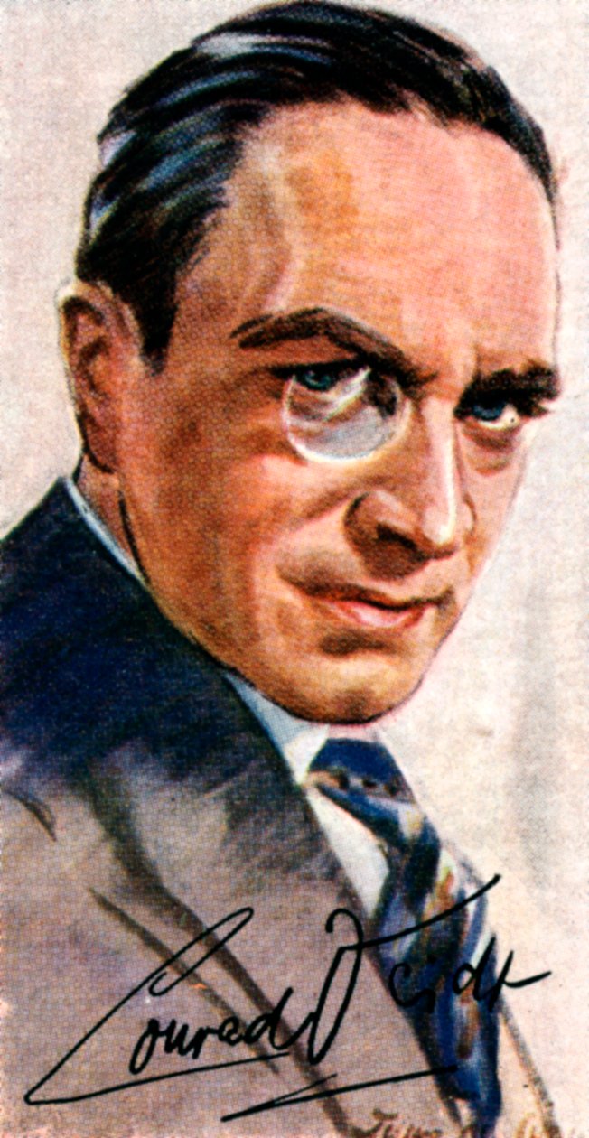 कॉनरोड वेइद, 1893-1943, जर्मन अभिनेता, 20 वीं शताब्दी द्वारा अज्ञात