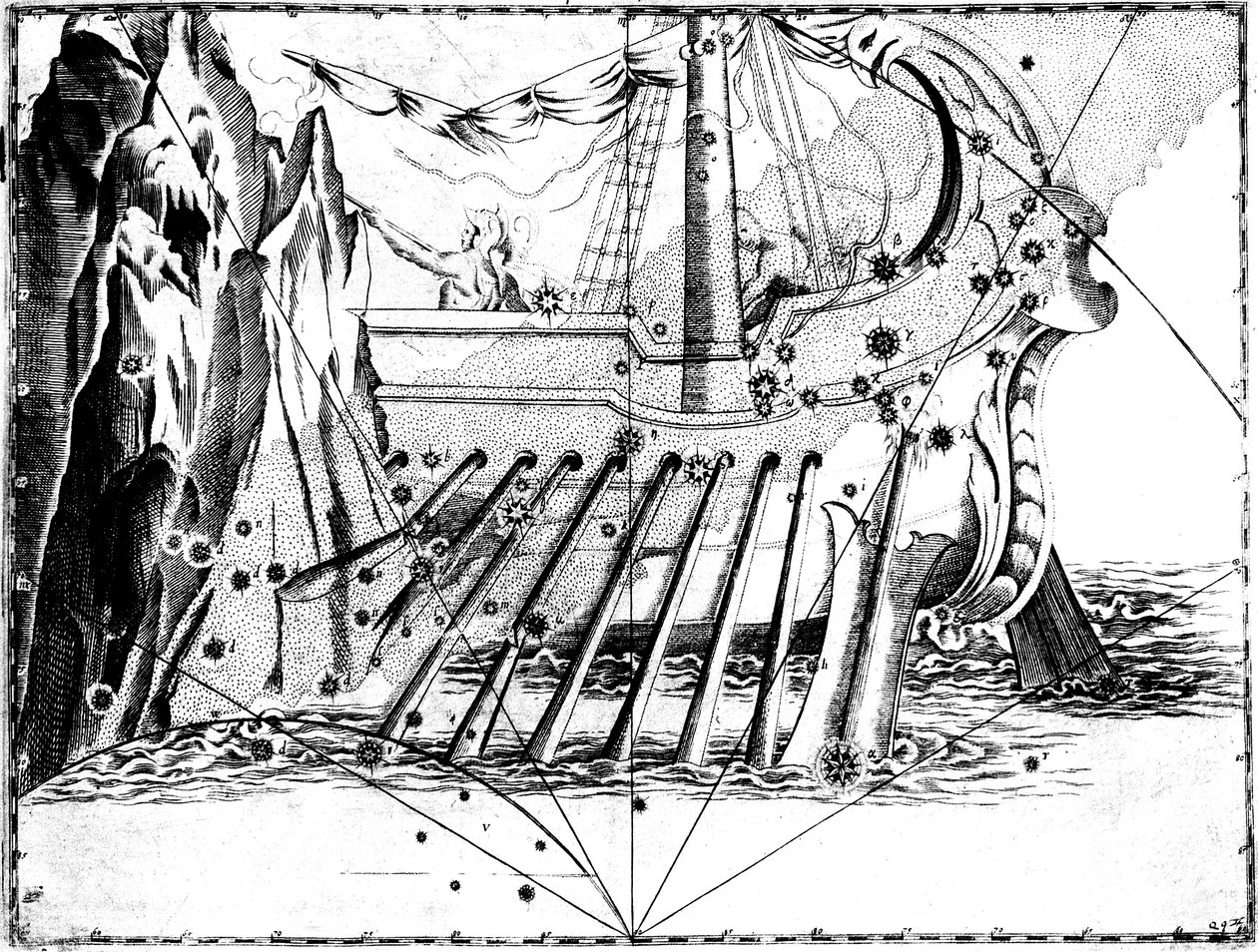 Argo नेविस के नक्षत्र, 1723 द्वारा अज्ञात