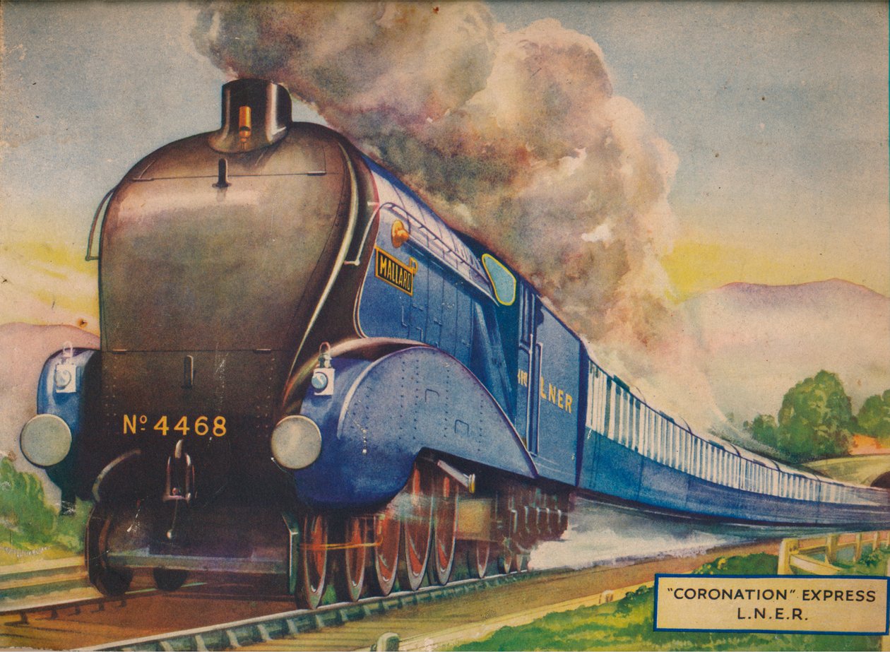कोरोनेशन एक्सप्रेस LNER, 1940 द्वारा अज्ञात