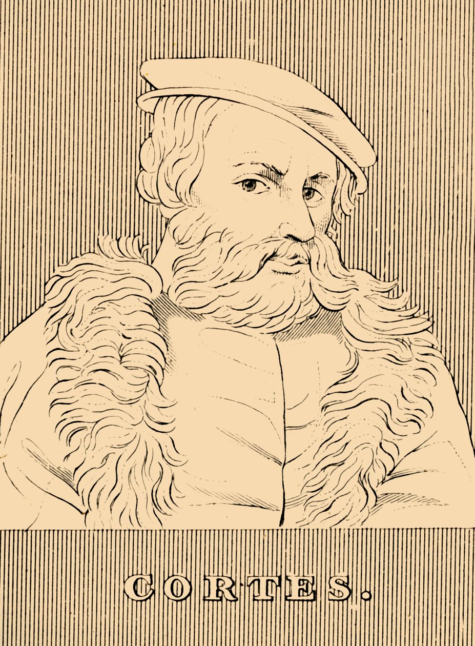 कोर्टेस, 1485-1547, 1830। द्वारा अज्ञात