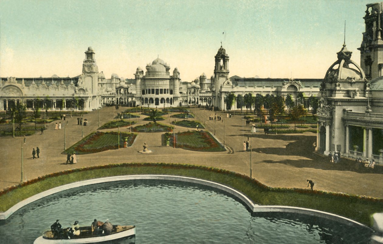 कोर्ट ऑफ आर्ट्स, कोरोनेशन प्रदर्शनी, लंदन, 1911। द्वारा अज्ञात