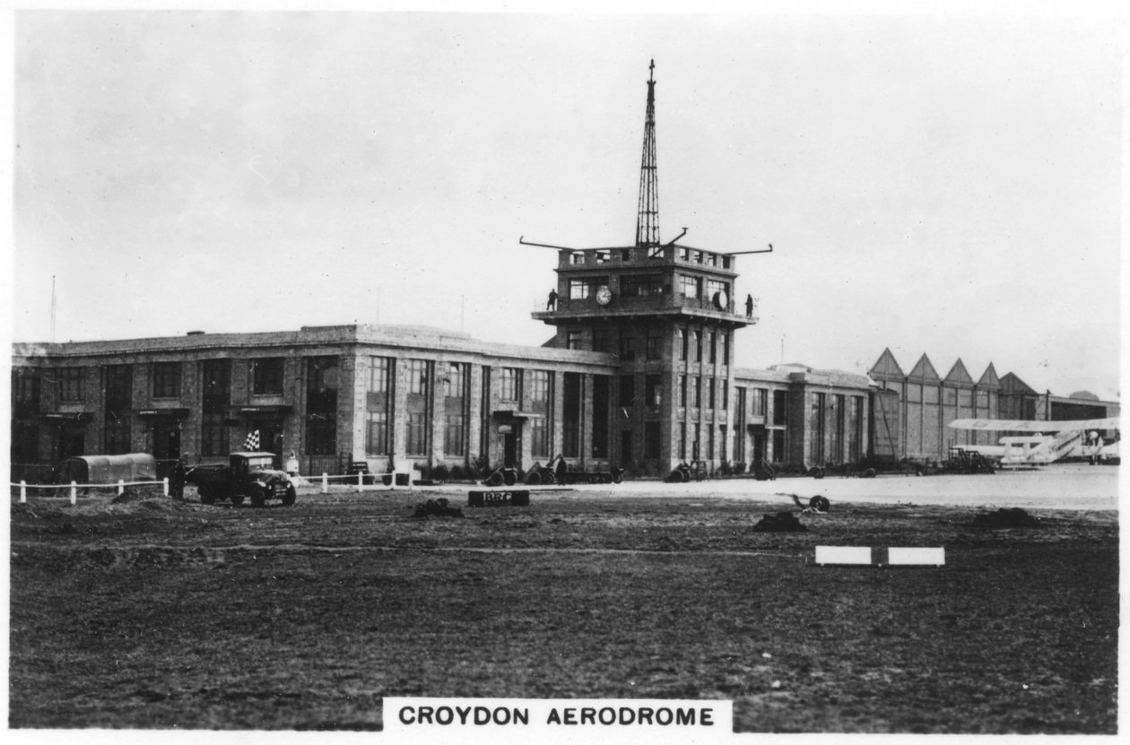 क्रॉयडन एयरोड्रम, 1936 द्वारा अज्ञात