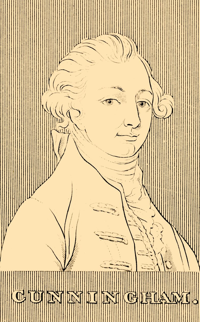 कनिंघम, 1729-1773, 1830। द्वारा अज्ञात