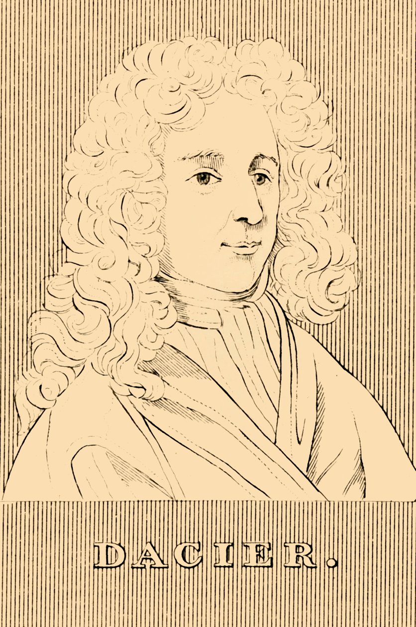 डासियर, 1651-1722, 1830। द्वारा अज्ञात