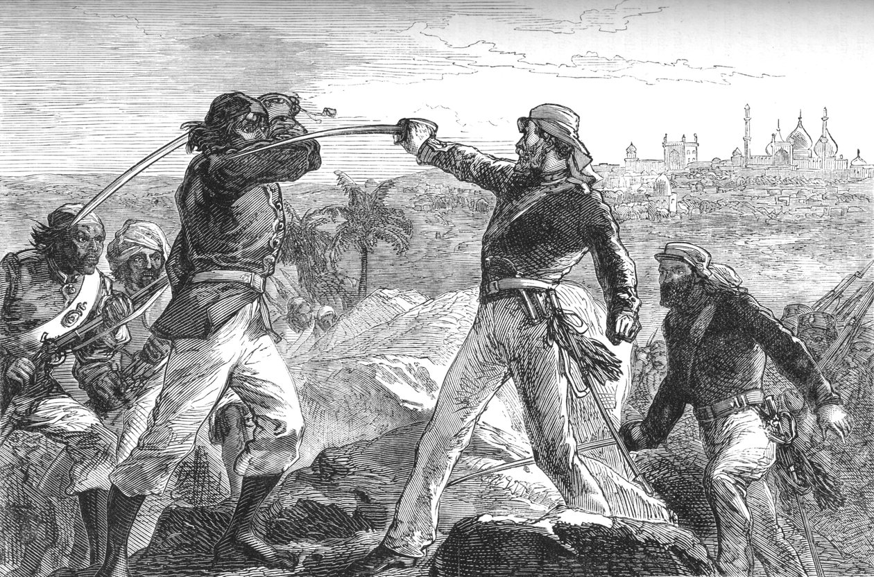 डैली एंड आई ड्रू अवर स्वॉर्ड्स, और रश्ड अप द रॉक्स, सी 1880 द्वारा अज्ञात