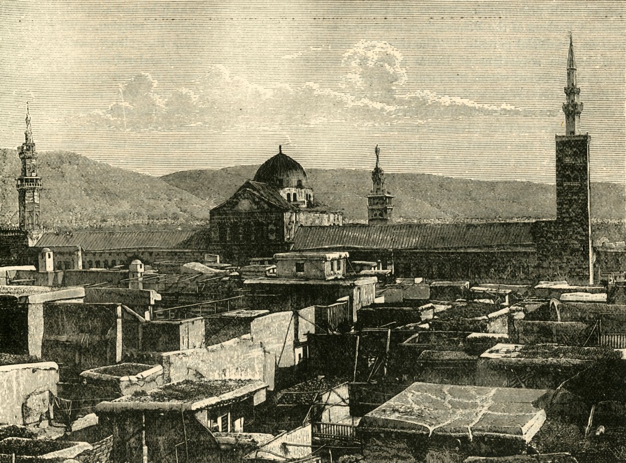 दमिश्क, 1890। द्वारा अज्ञात