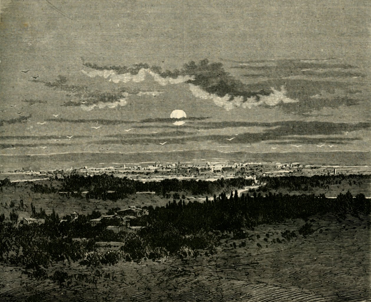 दमिश्क, 1890। द्वारा अज्ञात