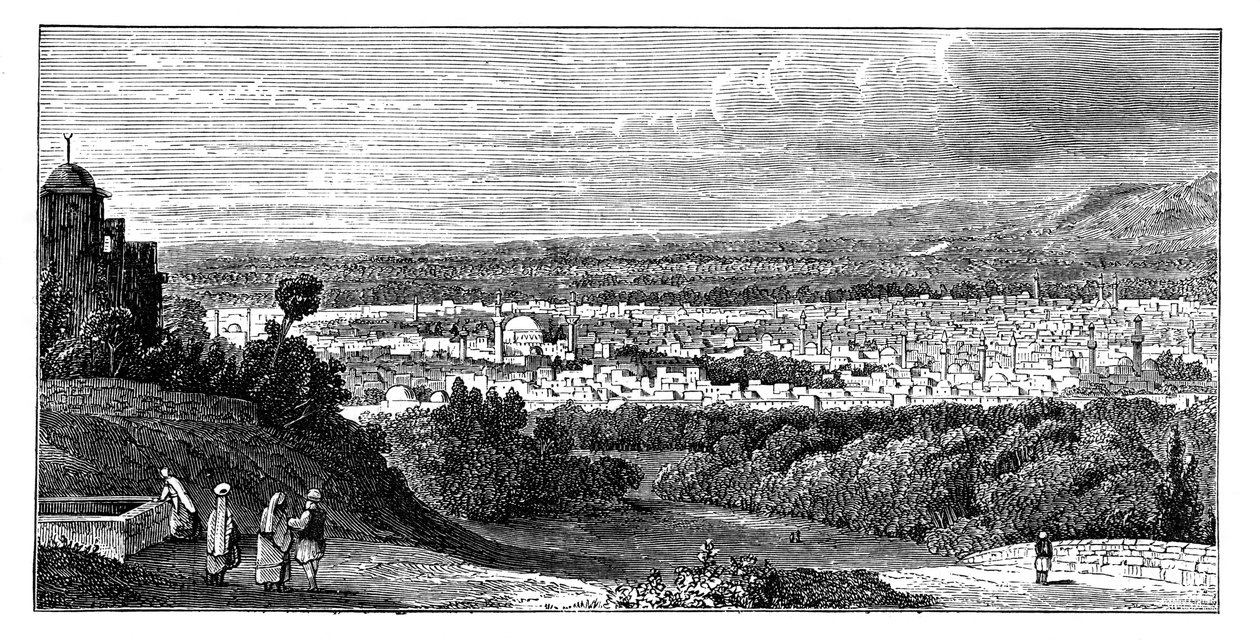 दमिश्क, सीरिया, c1890 द्वारा अज्ञात