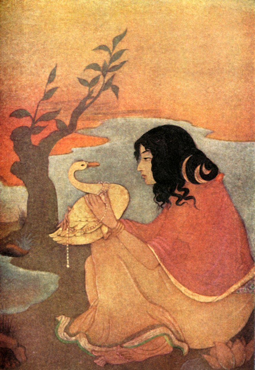 'दमयंती', 1920। द्वारा अज्ञात