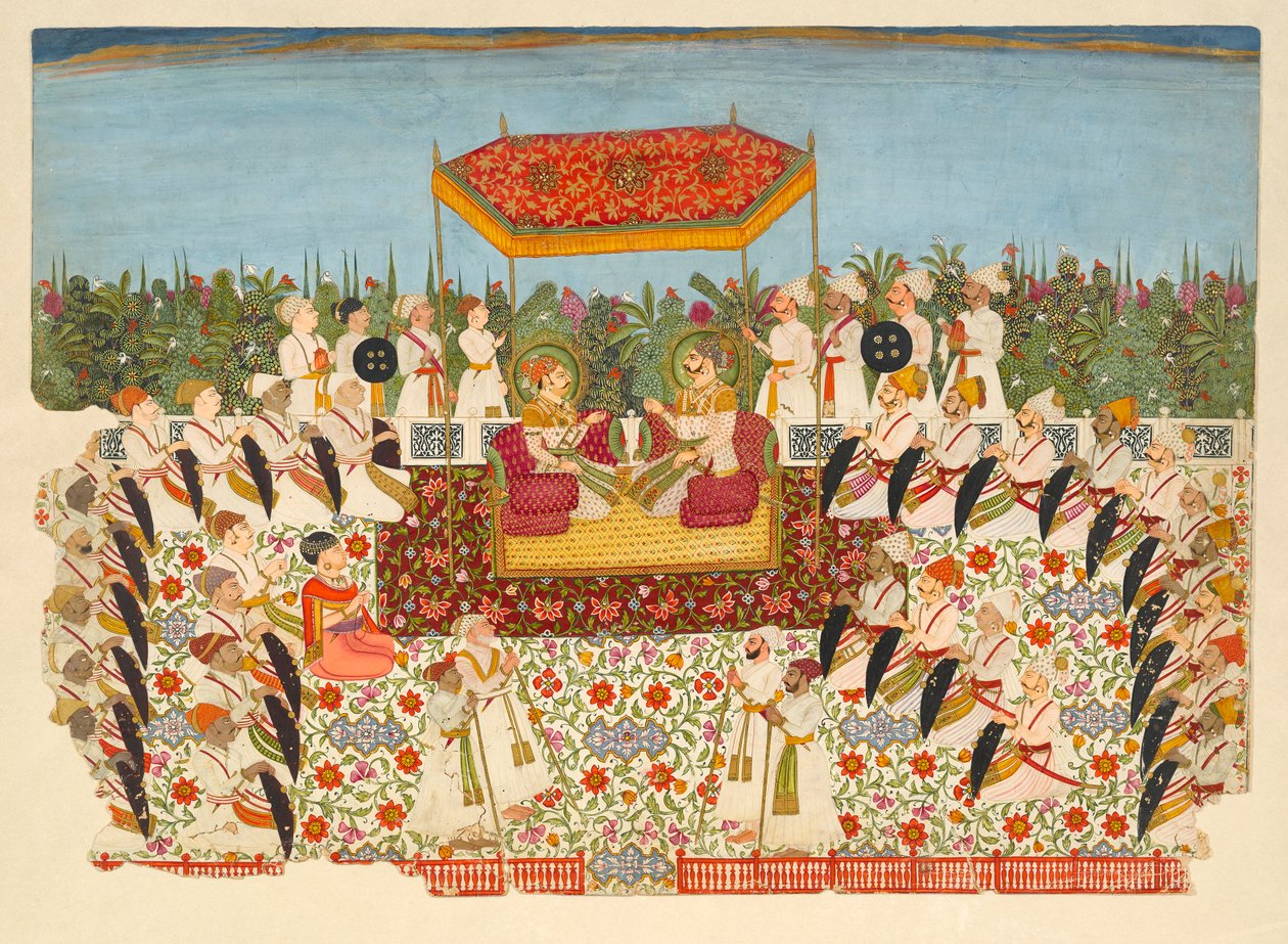 Darbar Mirza Maharai Lakhpatiji, 1750.  द्वारा अज्ञात