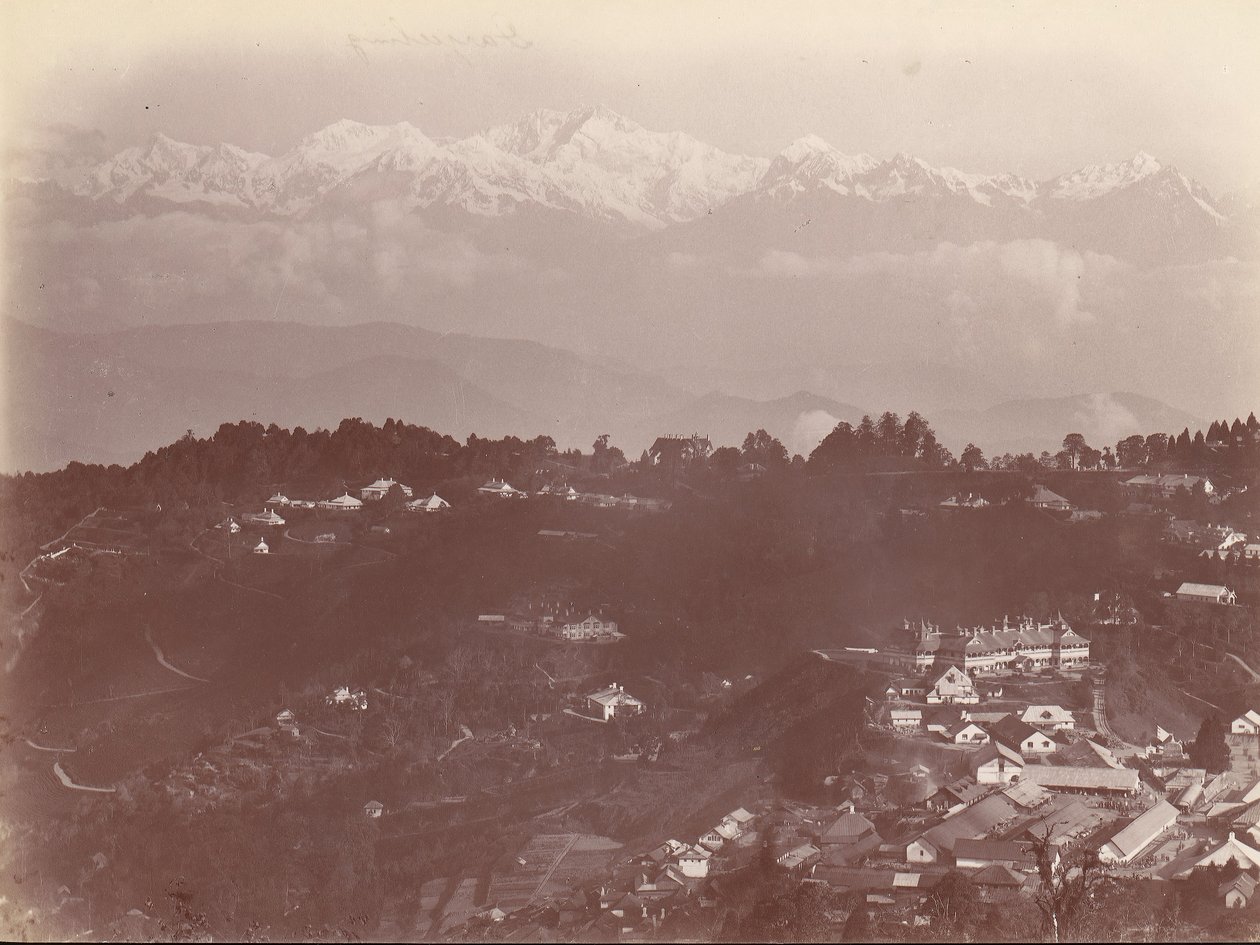 दार्जिलिंग, 1860-70 के दशक। द्वारा अज्ञात