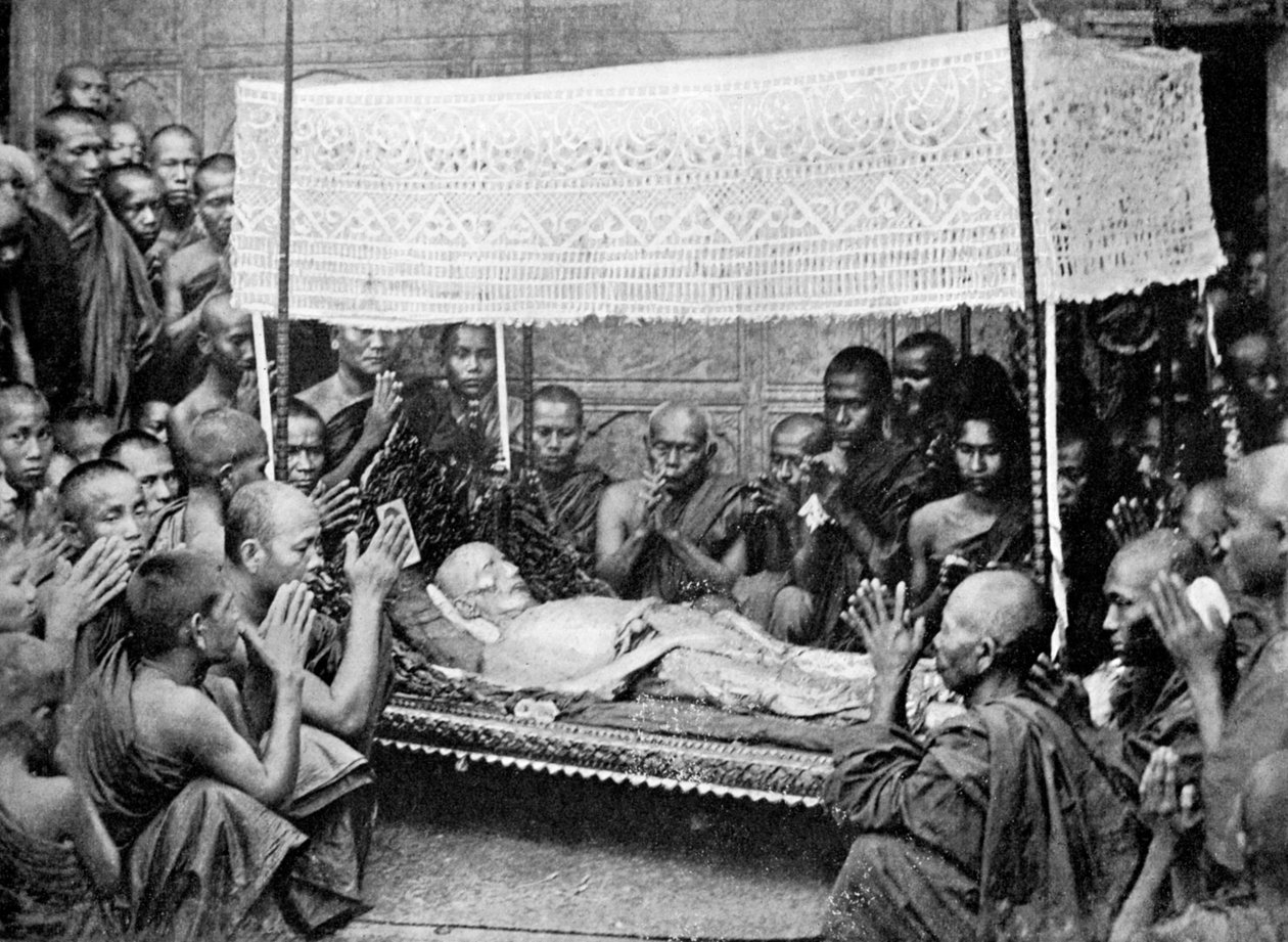 मृत्यु प्रथा, बर्मा, 1920 द्वारा अज्ञात