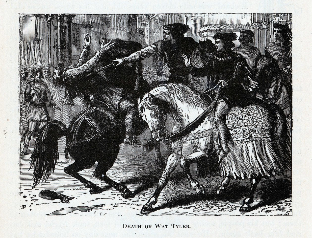 वाट टायलर की मृत्यु, 1882 द्वारा अज्ञात