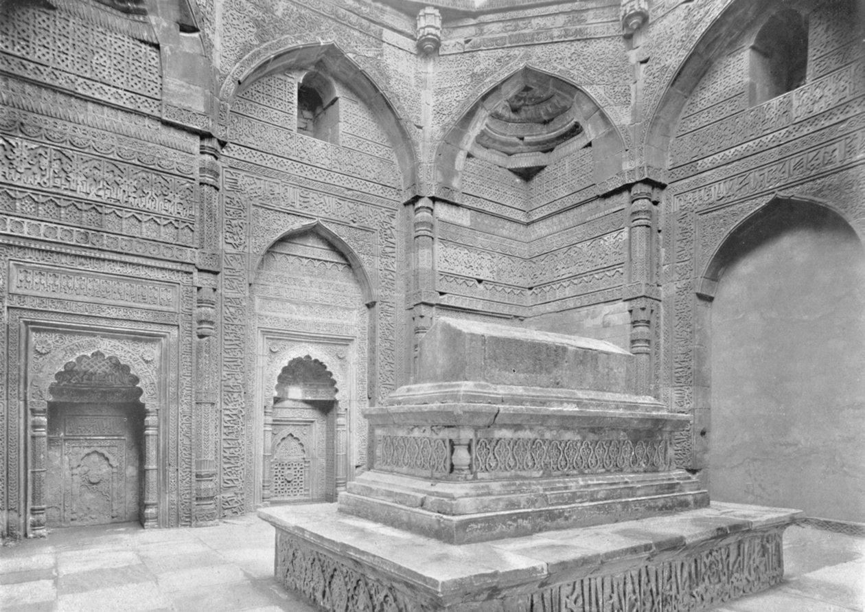 दिल्ली। अल्तमश दिल्ली के पहले राजा का मकबरा, c1910। द्वारा अज्ञात