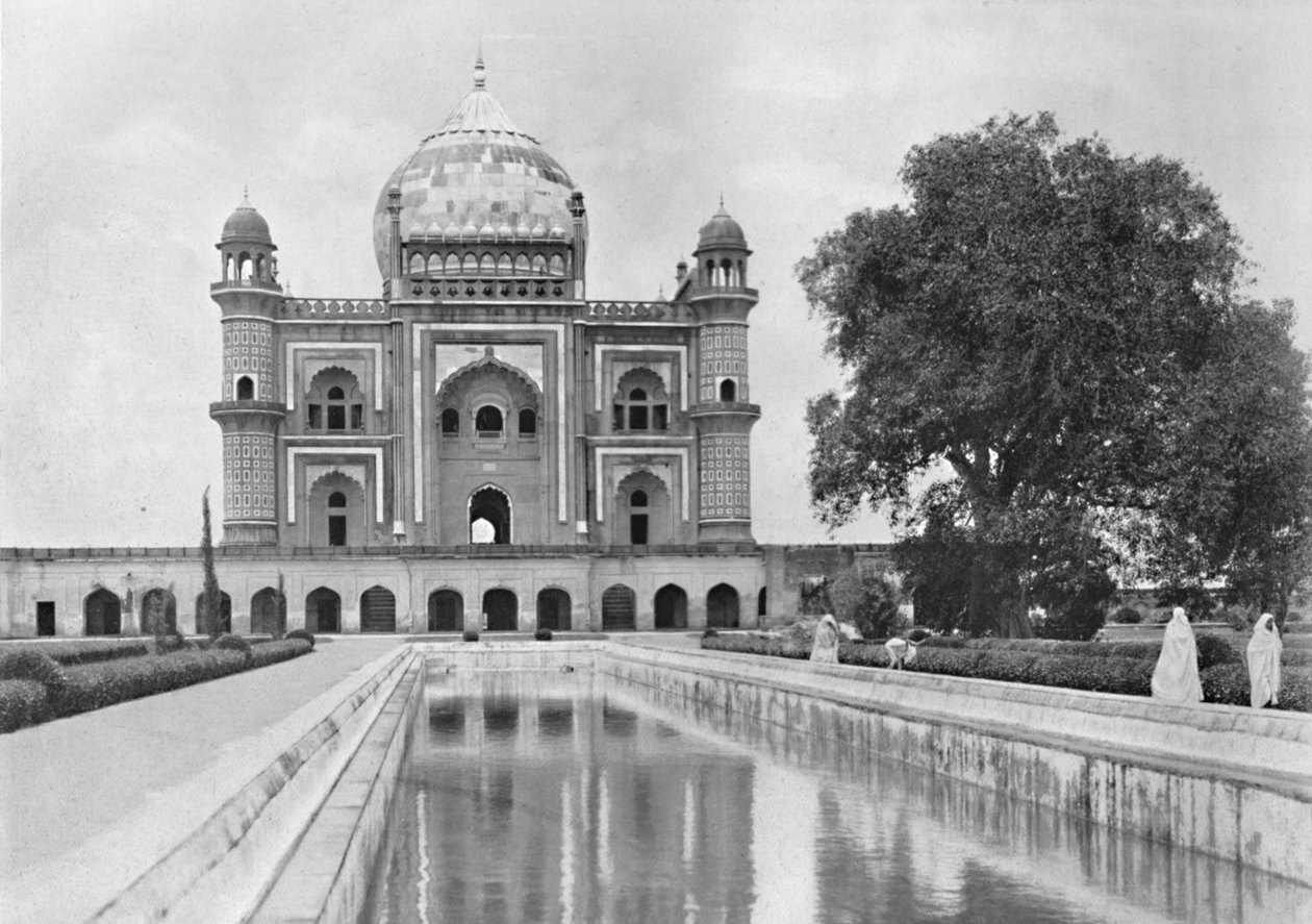 दिल्ली। सफदर जंग का मकबरा, c1910। द्वारा अज्ञात