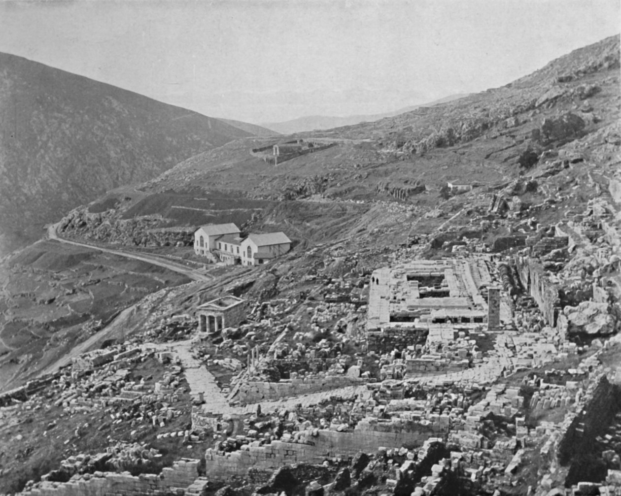 डेल्फी - 1913 की दूरी में कोरिंथ की खाड़ी द्वारा अज्ञात