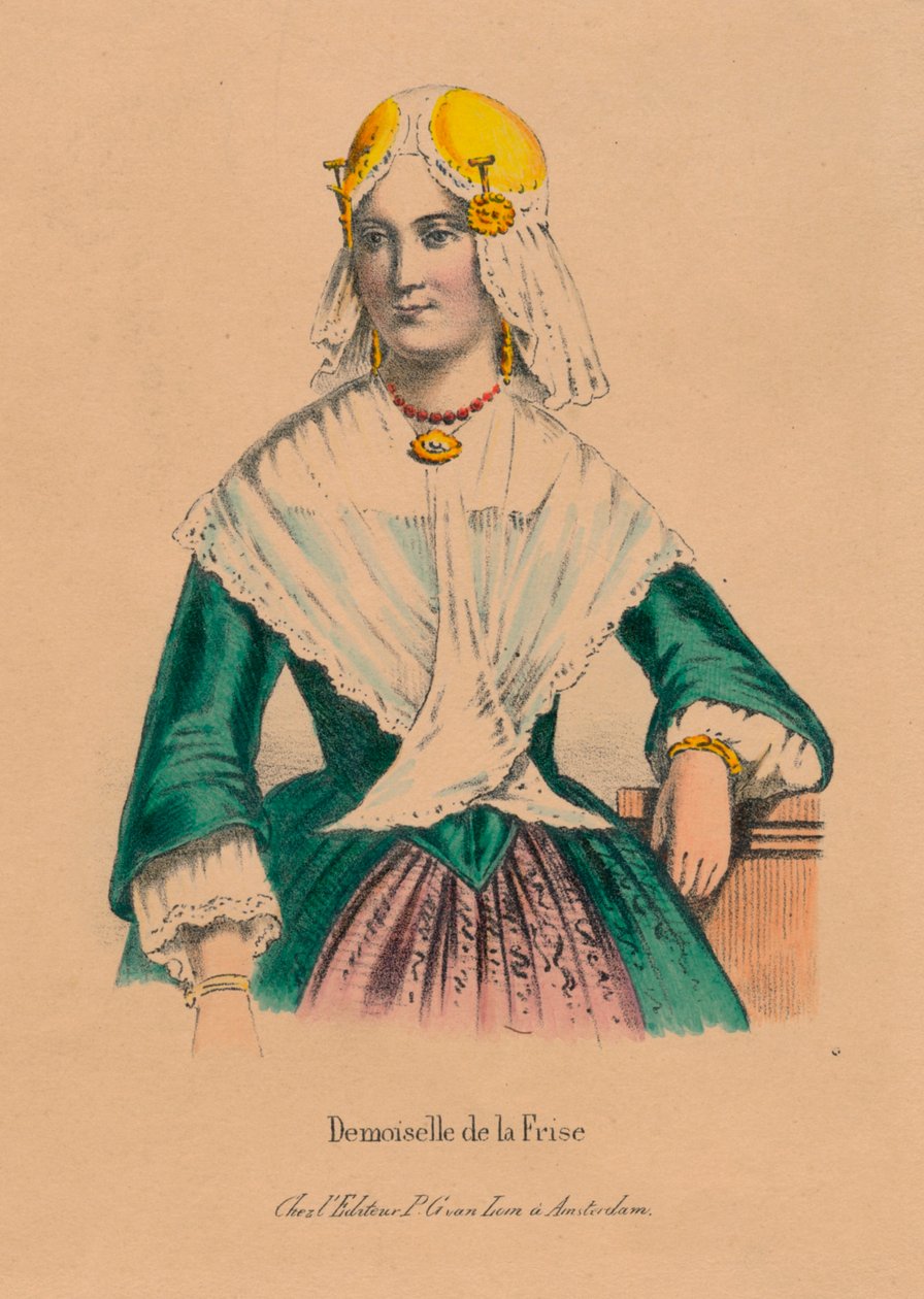 डेमियोसेले डे ला फ्रेज़, 1850 के दशक। द्वारा अज्ञात