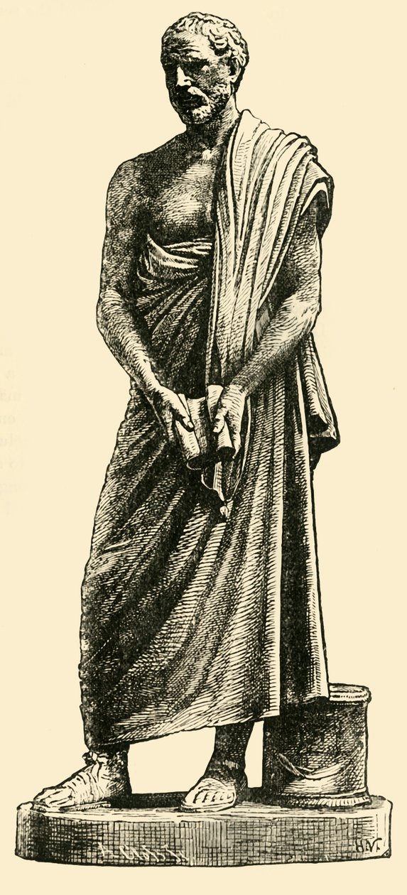 डेमोस्थनीज, 1890। द्वारा अज्ञात
