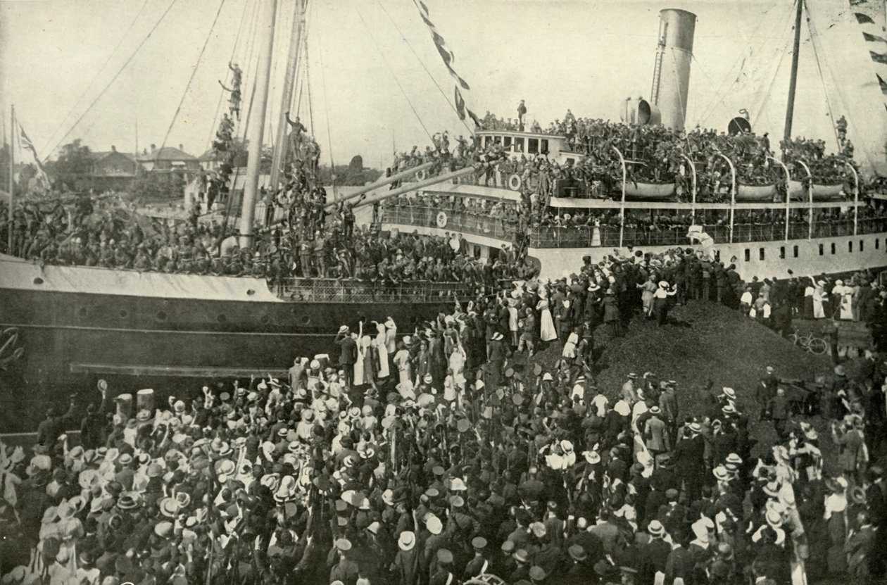 विक्टोरियन ईसा पूर्व आकस्मिकता की प्रस्थान, c1914, 1919। द्वारा अज्ञात